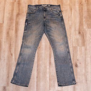 Wrangler Retro Mens Slim Fit Boot Cut Jeans